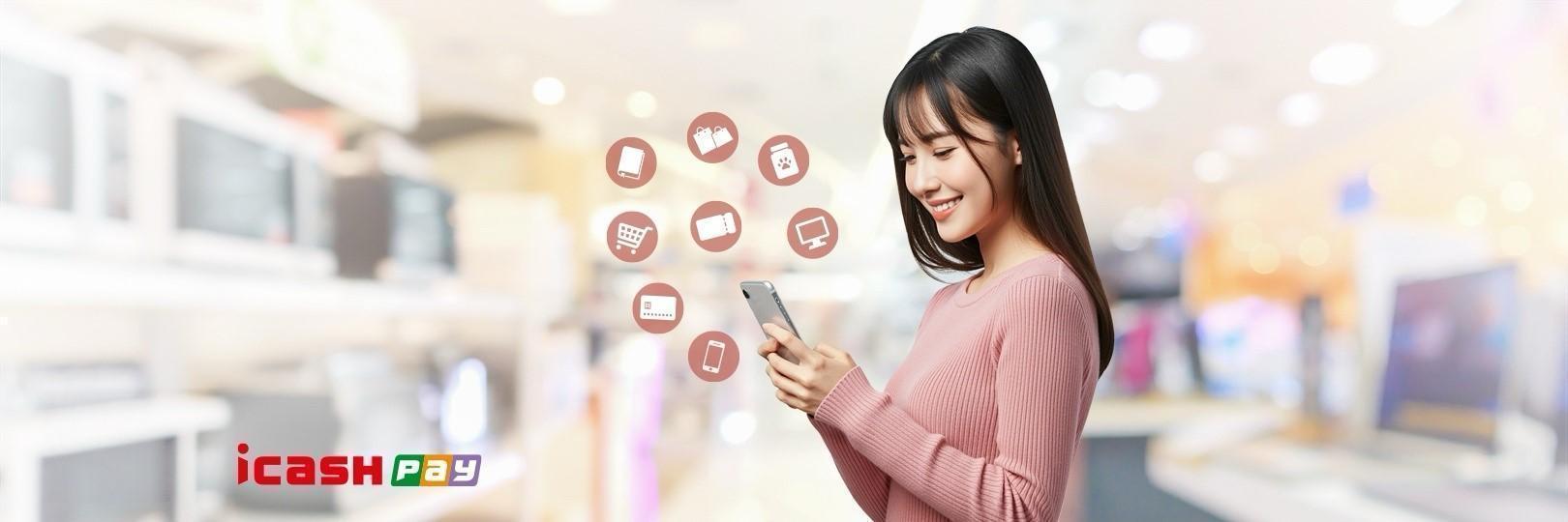 指定網購/3C通路最高10%，icash Pay綁台新信用卡