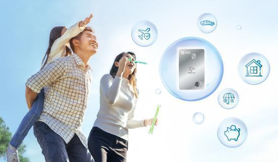 台新信用卡，保費最高3%，或分12期0利率，筆筆再抽1萬點